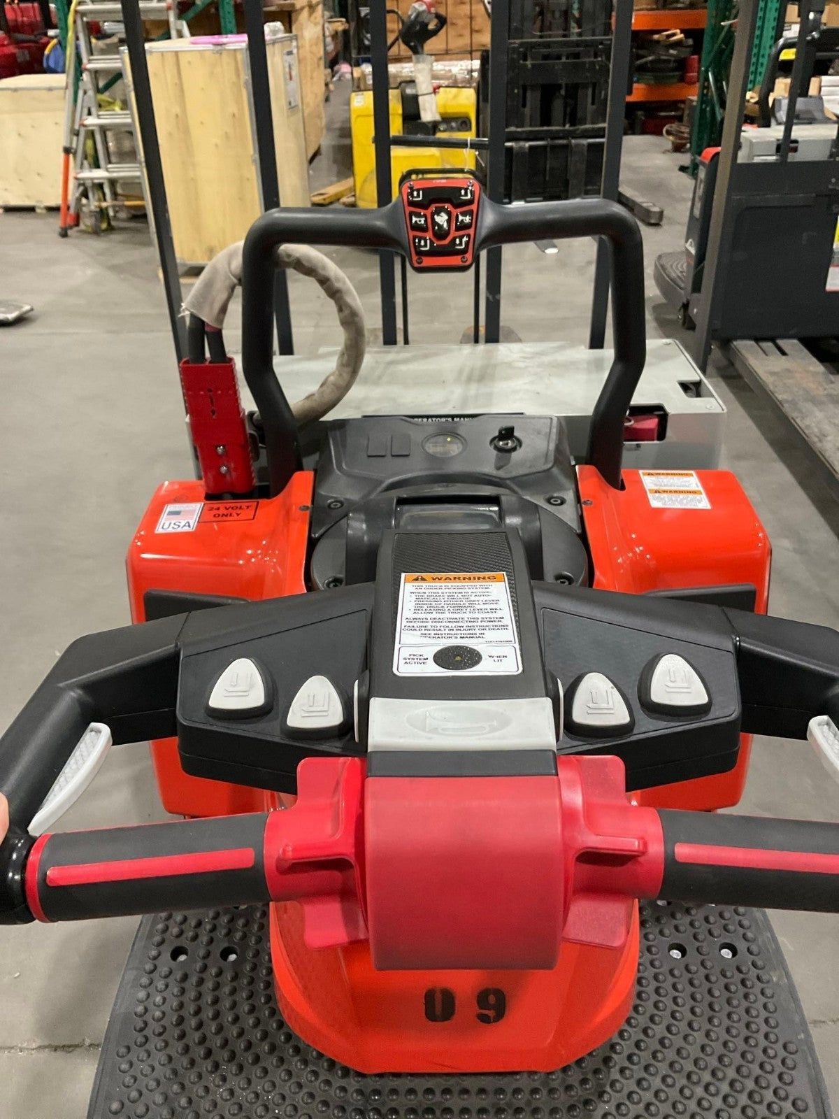 2024 Linde Electric Pallet Jack Model EWR40, 8,000 lb Cap.