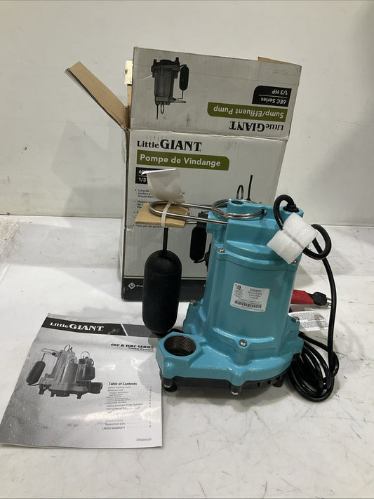 LITTLE GIANT  6EC -CIA-SFS  SUMP  EFFLUENT PUMP   1/3HP   H3C