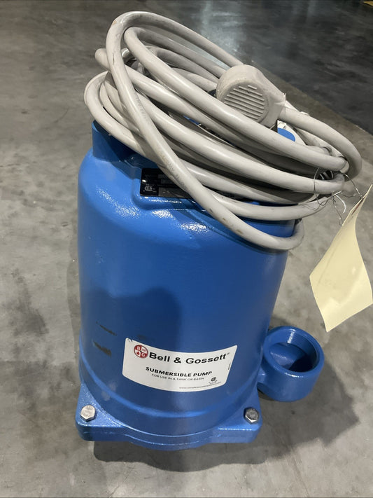 BELL & GOSSETT   2EC0712 3/4HP 230V SUBMERSIBLE  EFFLUENT PUMP  2EC-XYLEM   H3C