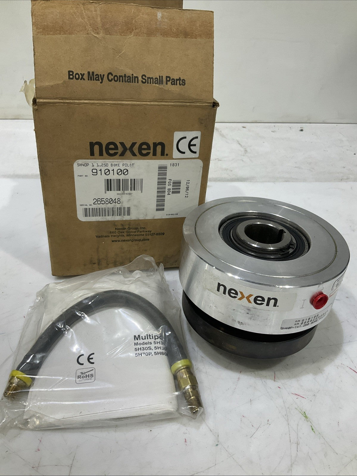 NEXEN  910100  AIR  ENGAGED TOOTH CLUTCH  H3C