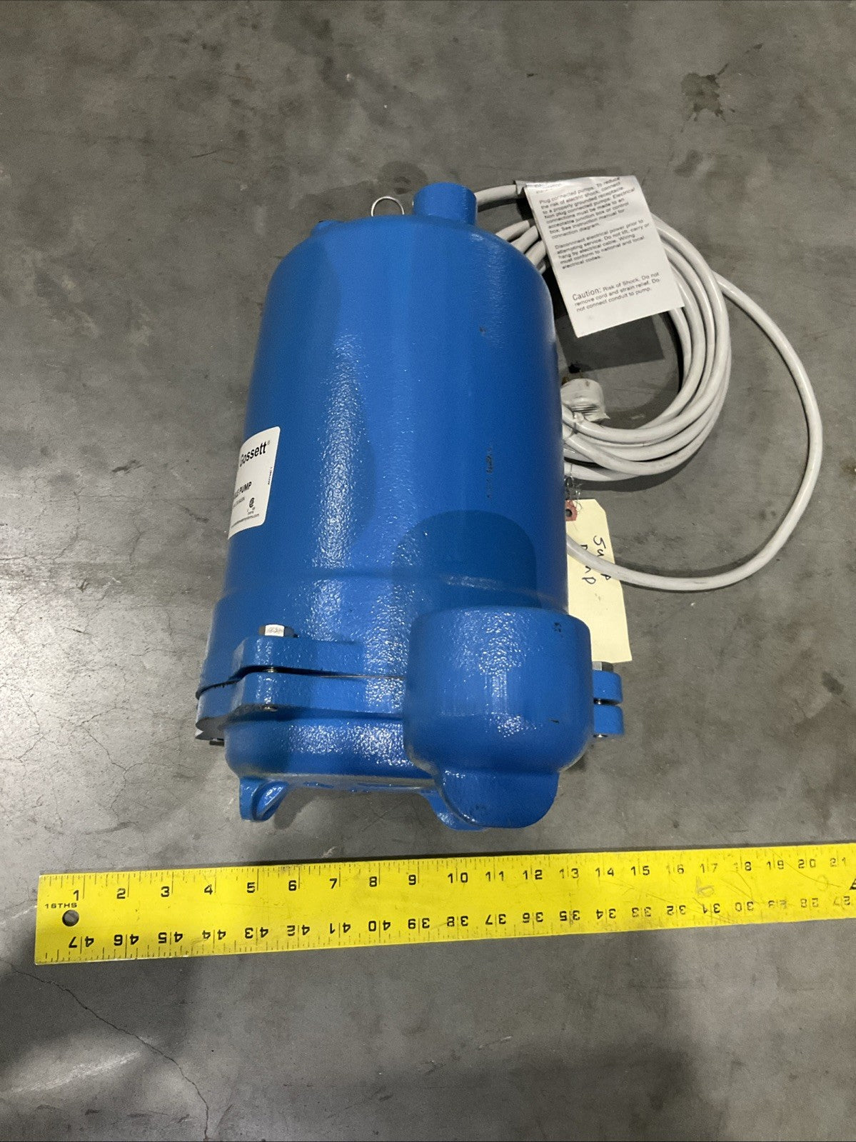 BELL & GOSSETT   2EC0712 3/4HP 230V SUBMERSIBLE  EFFLUENT PUMP  2EC-XYLEM   H3C