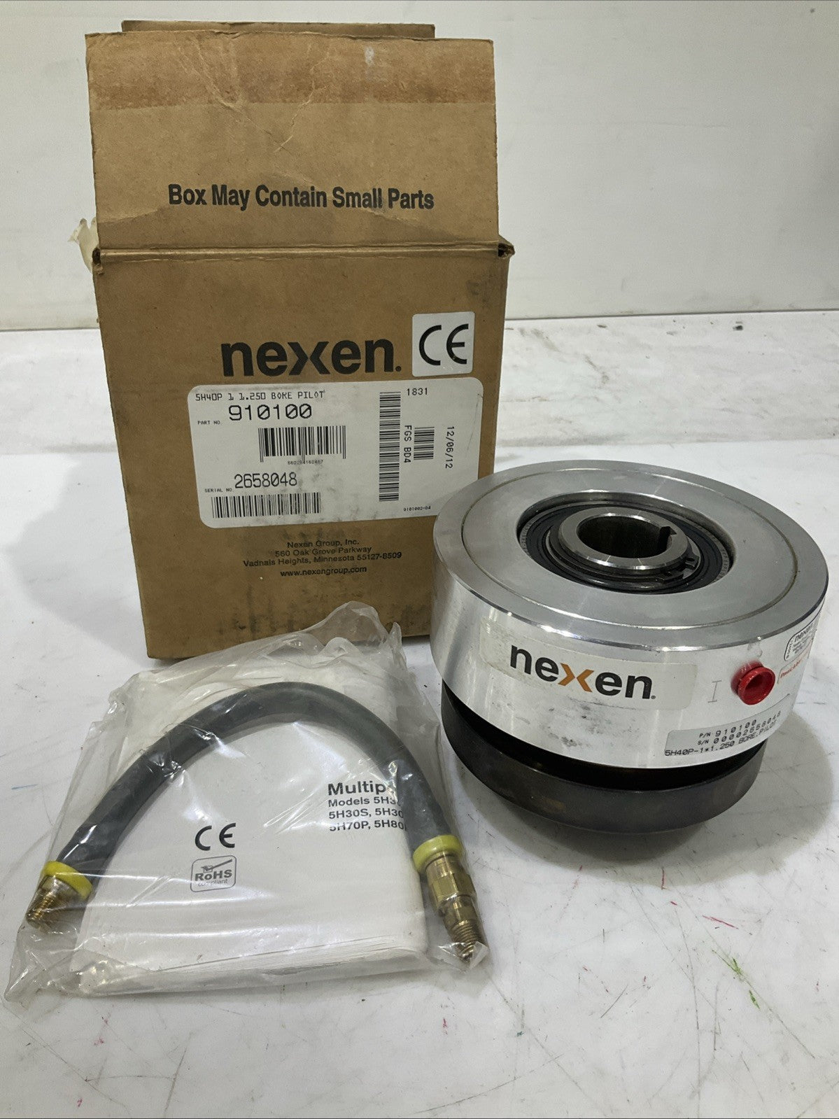 NEXEN  910100  AIR  ENGAGED TOOTH CLUTCH  H3C