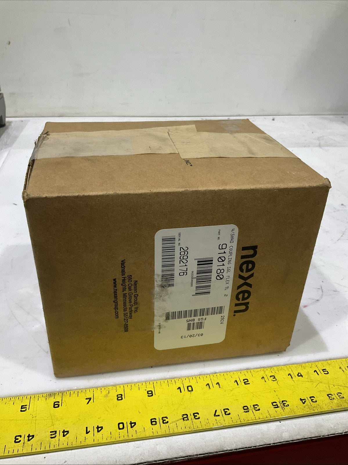 NEXEN   910180  SINGLE FLEX COUPLING SHAFT  ADAPTER  H3C