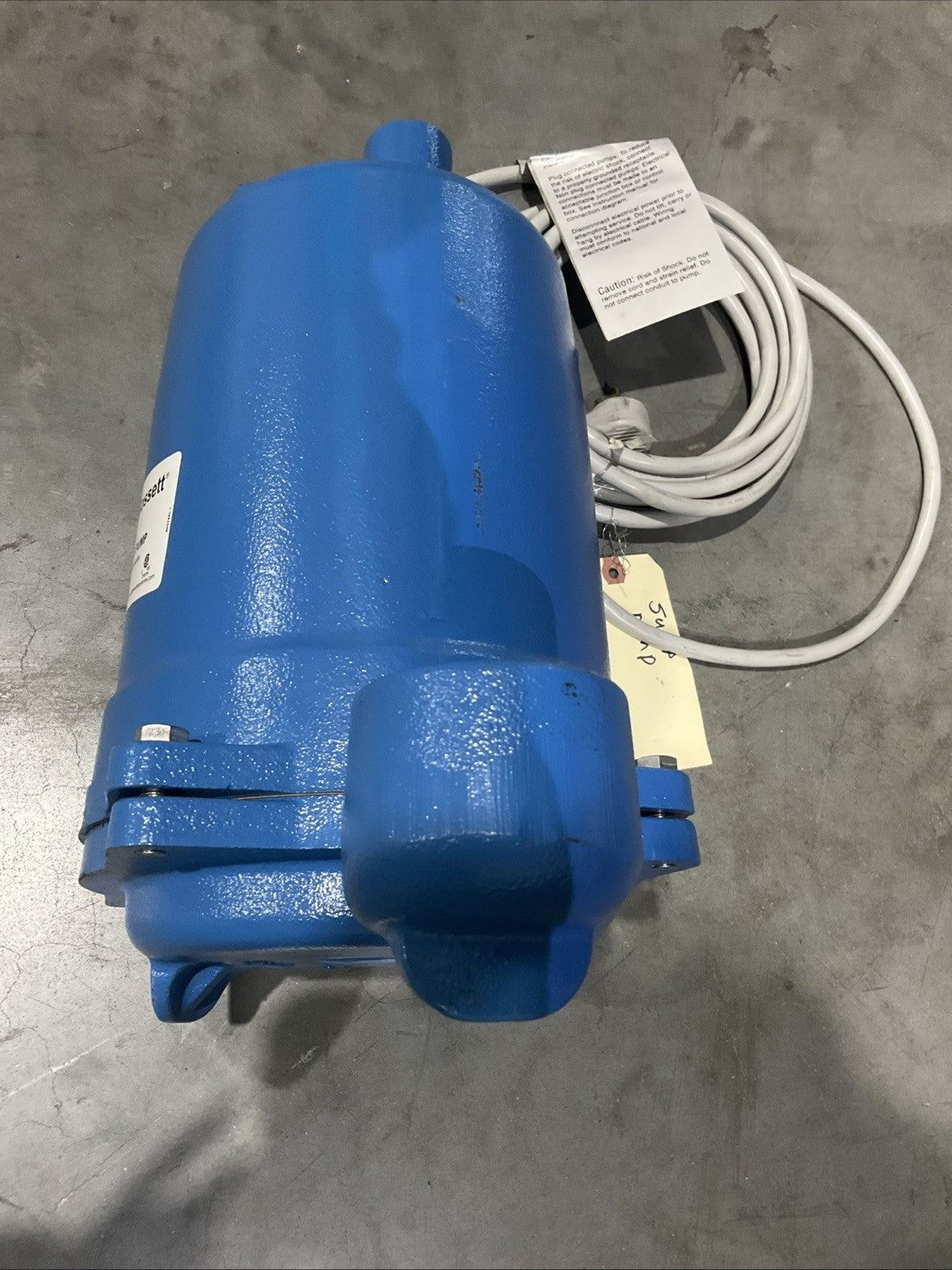 BELL & GOSSETT   2EC0712 3/4HP 230V SUBMERSIBLE  EFFLUENT PUMP  2EC-XYLEM   H3C