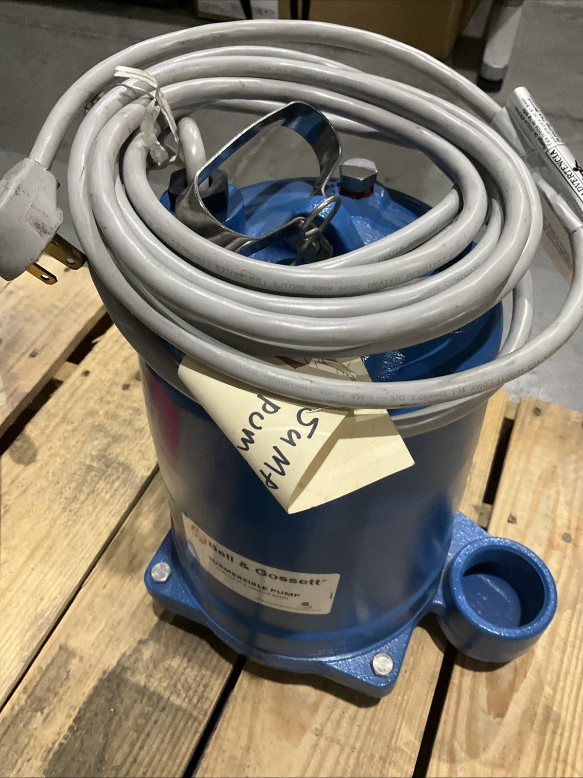 BELL & GOSSETT   2EC0712 3/4HP 230V SUBMERSIBLE  EFFLUENT PUMP  2EC-XYLEM   H3C