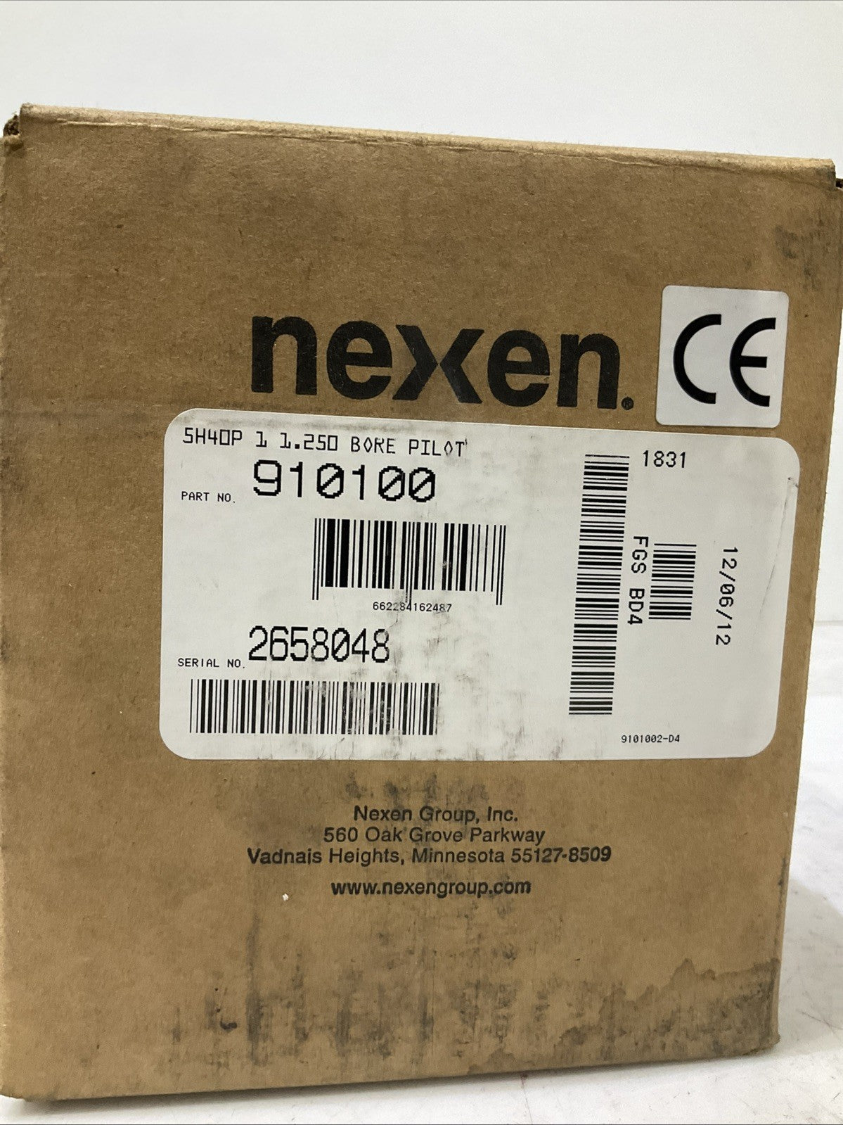NEXEN  910100  AIR  ENGAGED TOOTH CLUTCH  H3C