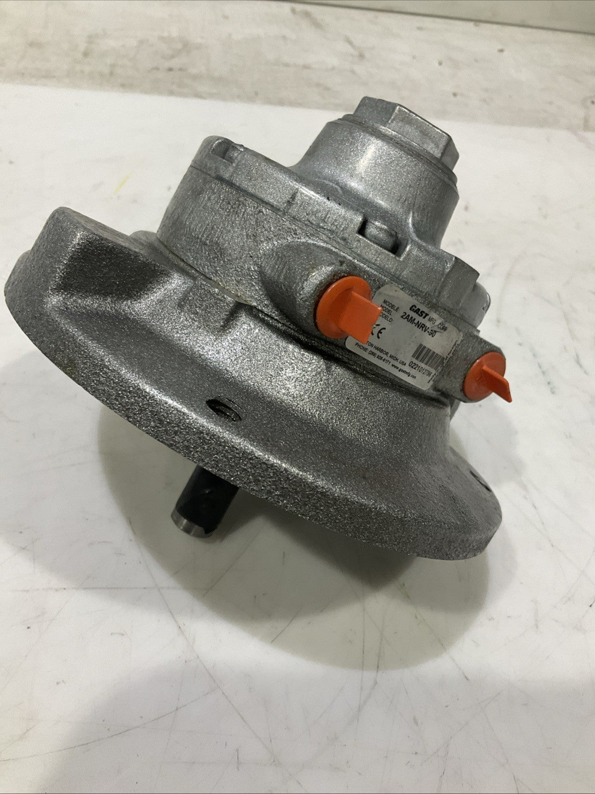 GAST  2AM-NRV-90  STANDARD  AIR MOTOR   J5A7
