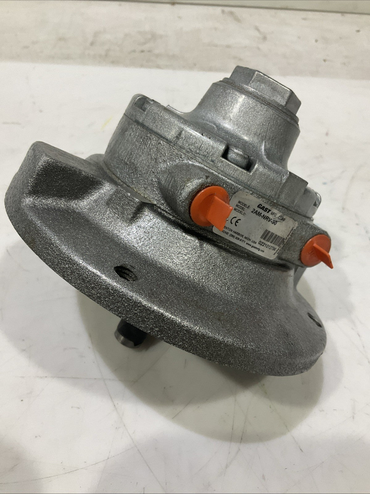 GAST  2AM-NRV-90  STANDARD  AIR MOTOR   J5A7