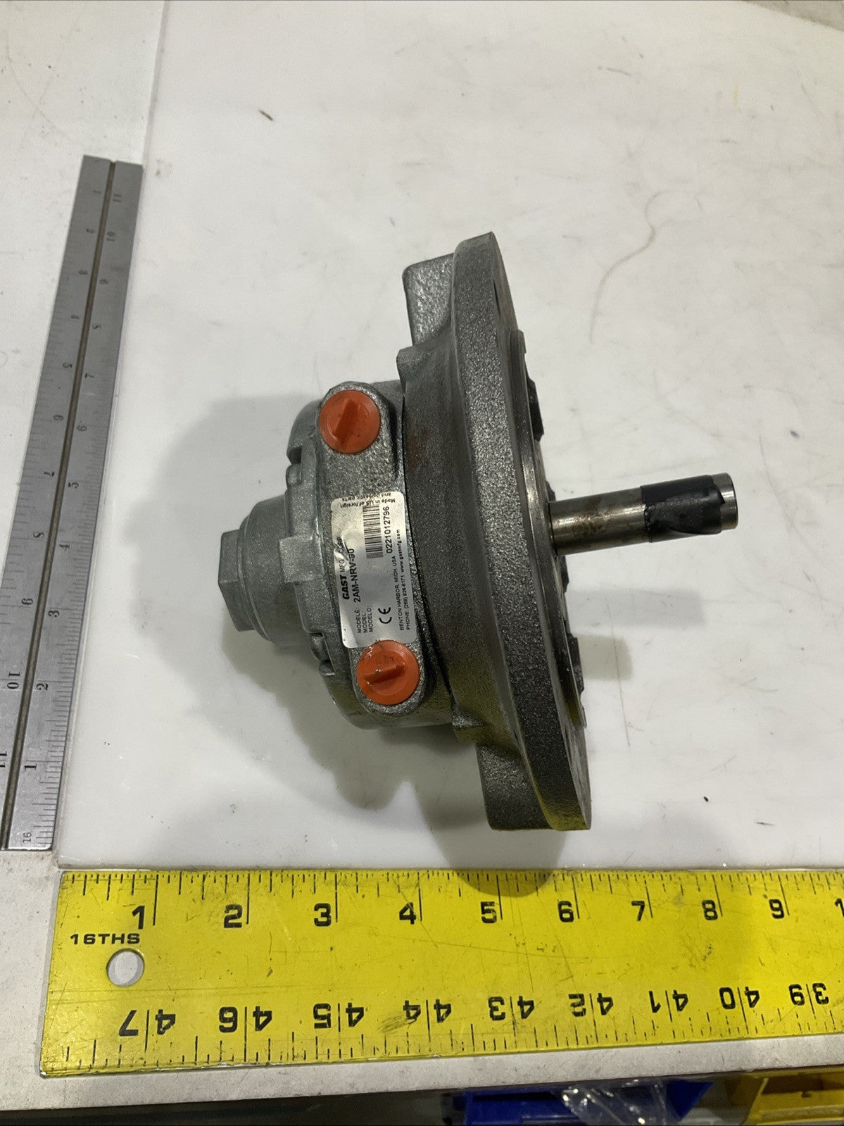 GAST  2AM-NRV-90  STANDARD  AIR MOTOR   J5A7