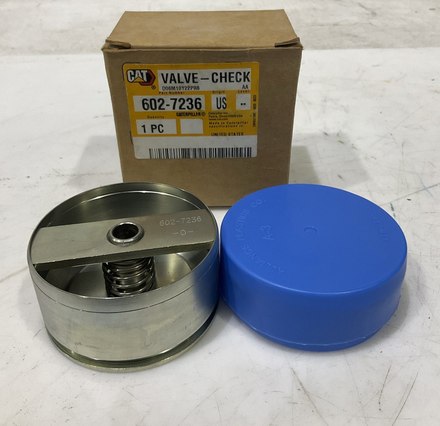 CAT- CATERPILLAR   602-7236    VALVE - CHECK   J5A7