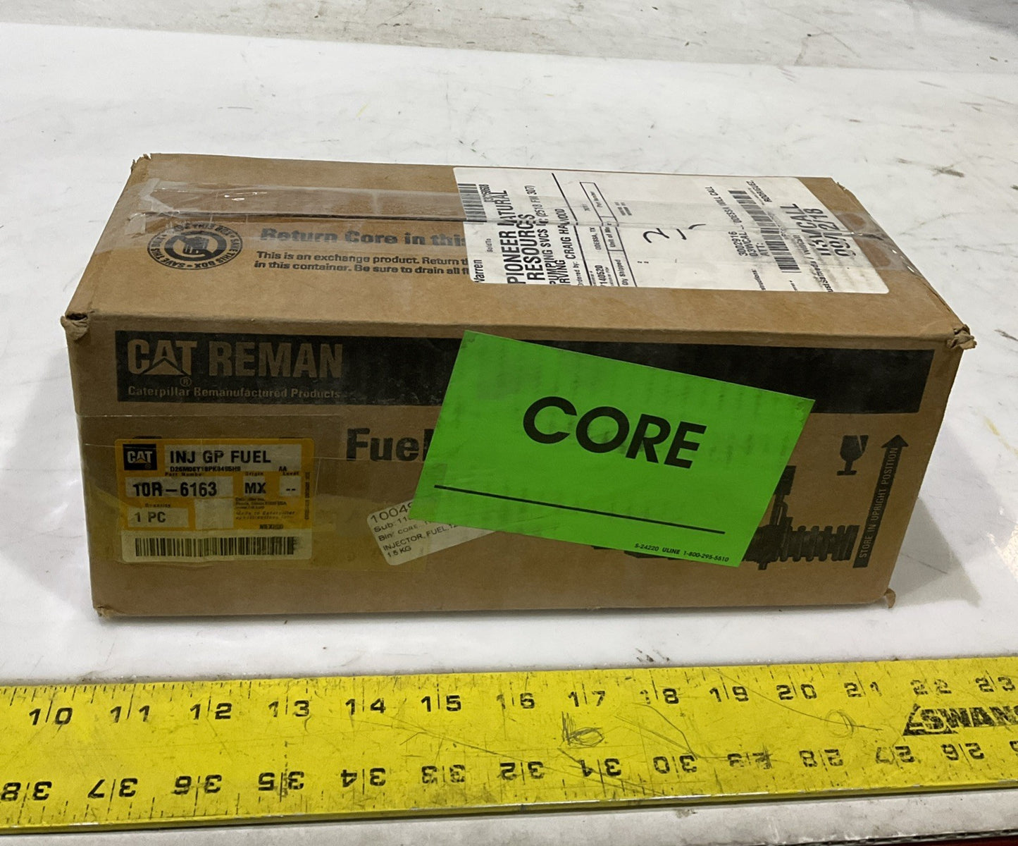 CAT-CATERPILLAR   10R-6163   REMAN  FUEL  INJECTOR   J5A7
