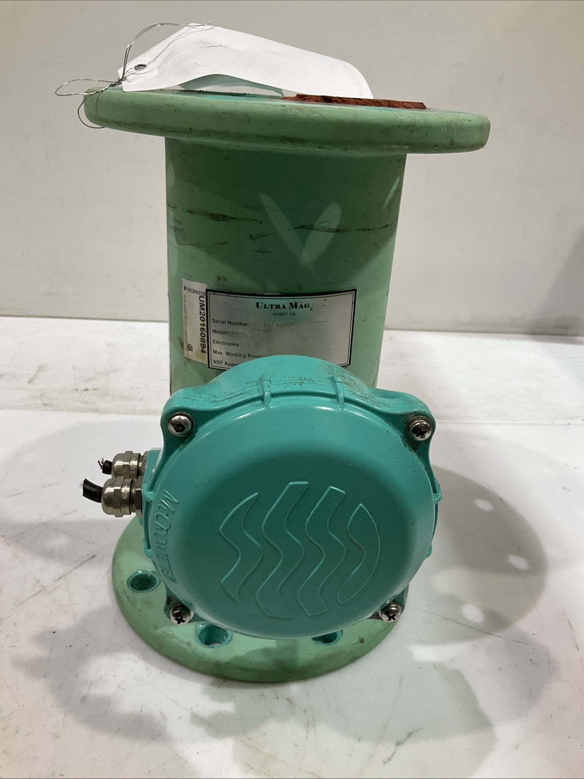 MCCROMETER UM06-04  UM20160894  ULTRA MAG  ELECTROMAGNETIC FLOWMETER  K2M