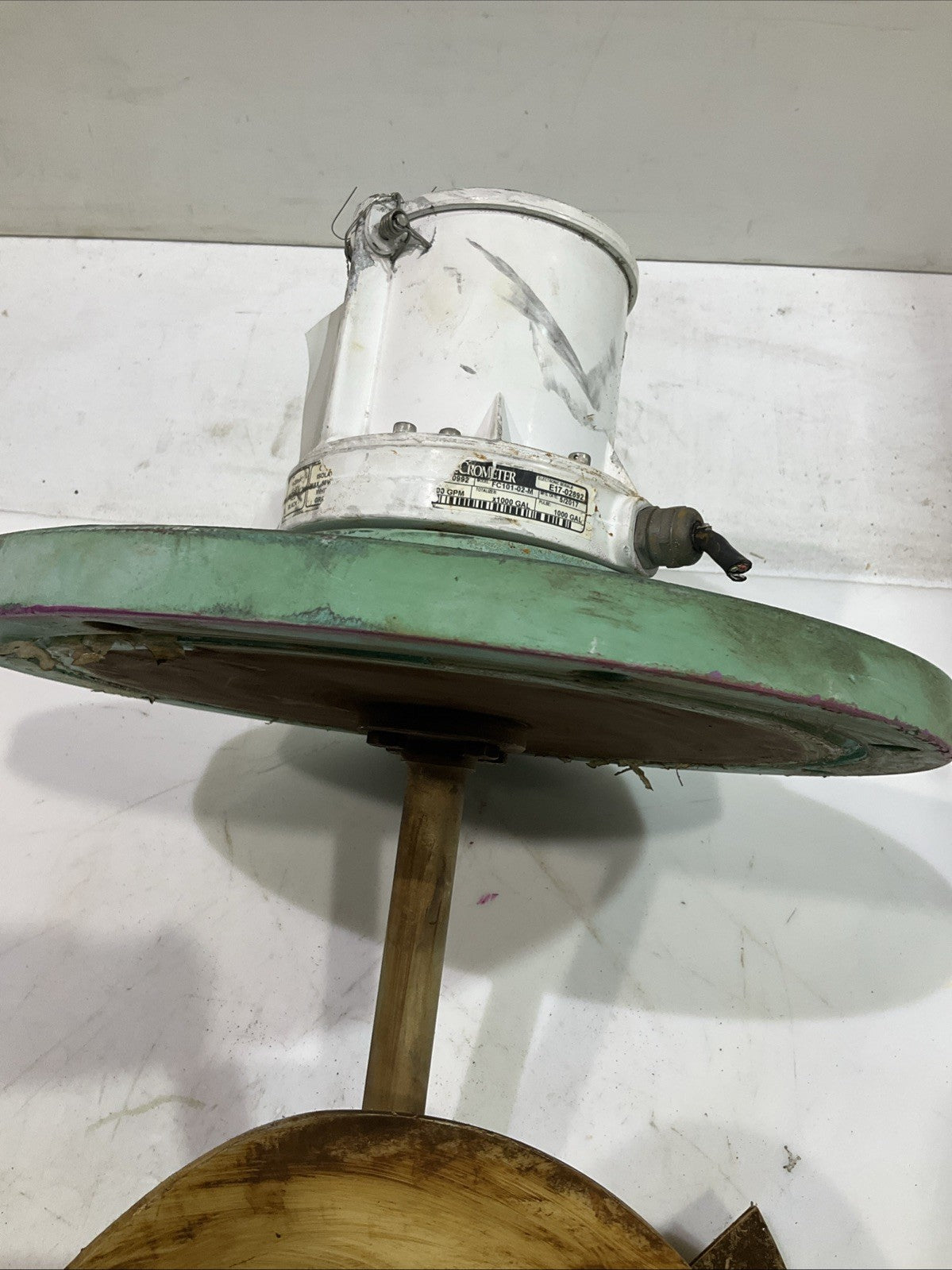 MCCROMETER  FC101-02-M  E17-0289  OPEN PROPELLER  FLOW METER  K2M