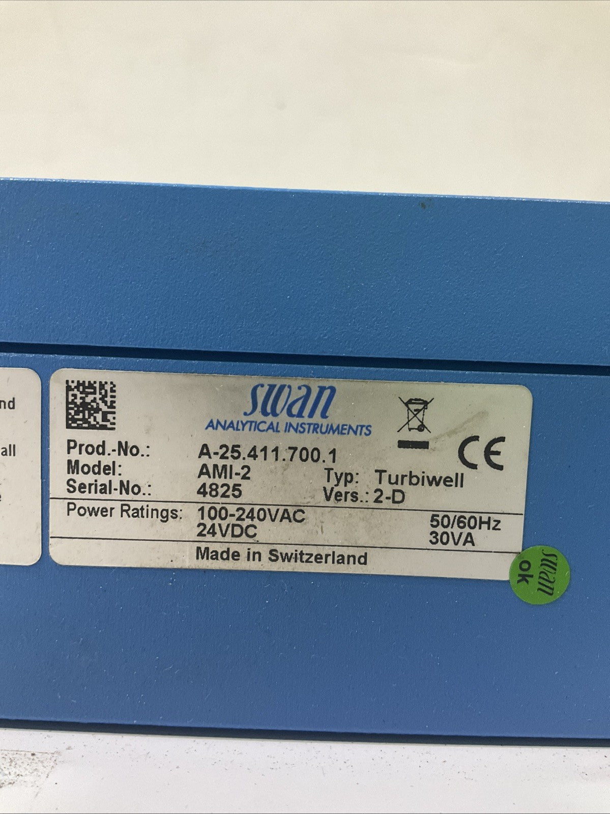 SWAN  A-25.411.700.1 MONITOR  SENSOR  AMI TURBINE W/LED  K2M