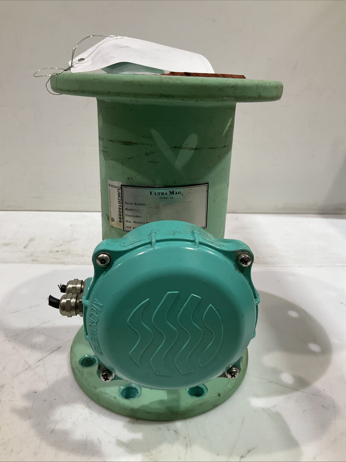 MCCROMETER UM06-04  UM20160894  ULTRA MAG  ELECTROMAGNETIC FLOWMETER  K2M