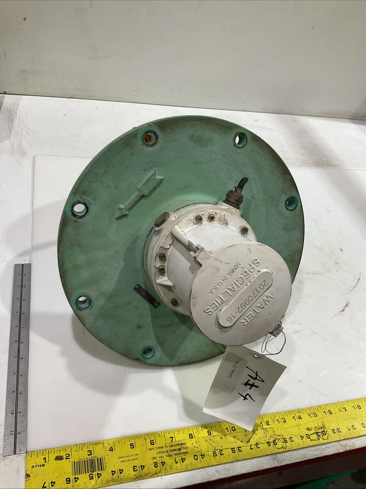 MCCROMETER  FC101-02-M  E17-0289  OPEN PROPELLER  FLOW METER  K2M