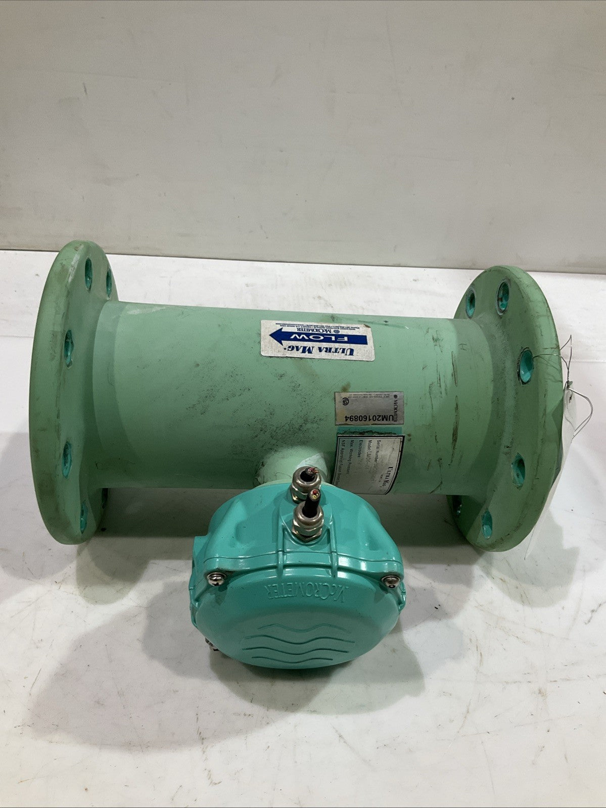 MCCROMETER UM06-04  UM20160894  ULTRA MAG  ELECTROMAGNETIC FLOWMETER  K2M