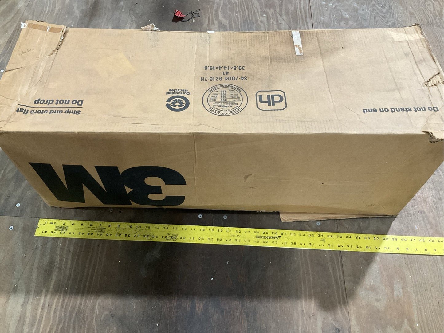 3M   3981   914.4MM X 91.4M  YELLOW FILM REFLECTIVE  TYPE  36IN  100YD