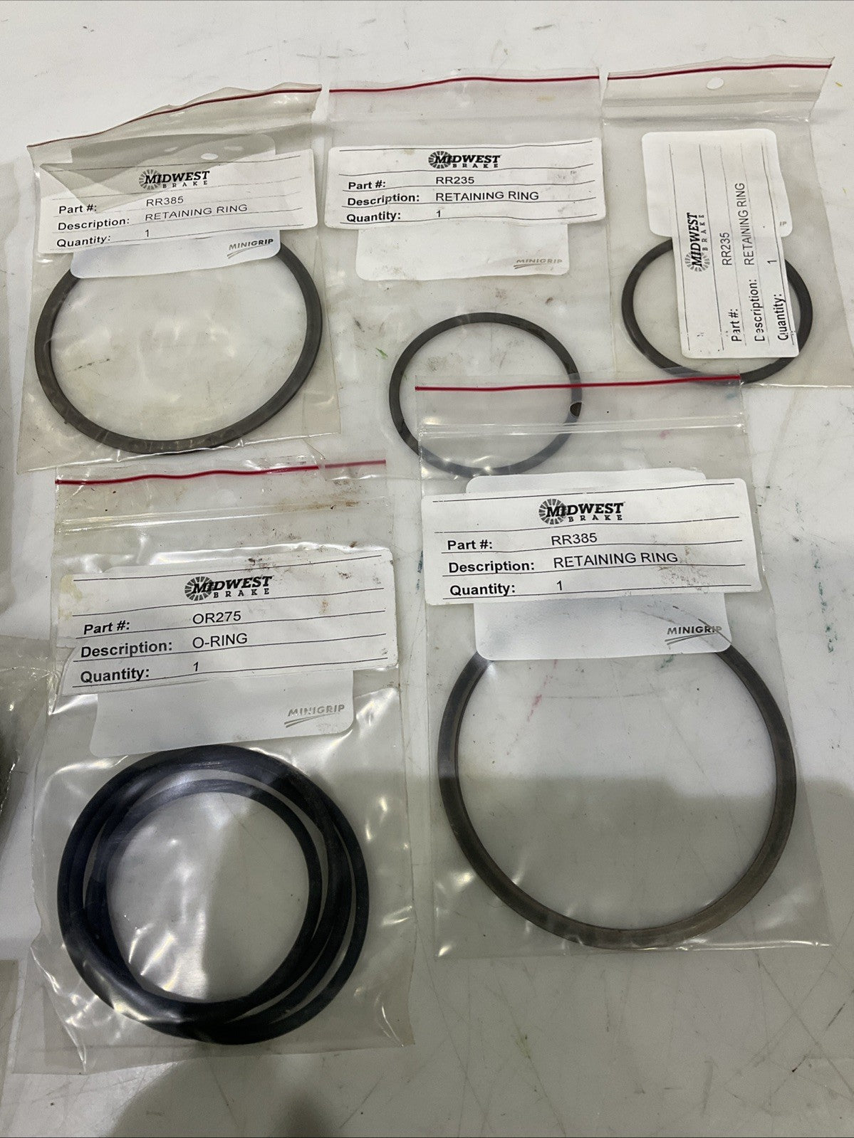 MIDWEST  8725-101-RK-1206 ; 8725-1206-238 REPAIR KIT  WITH  DISC STACK  ASSY H3C