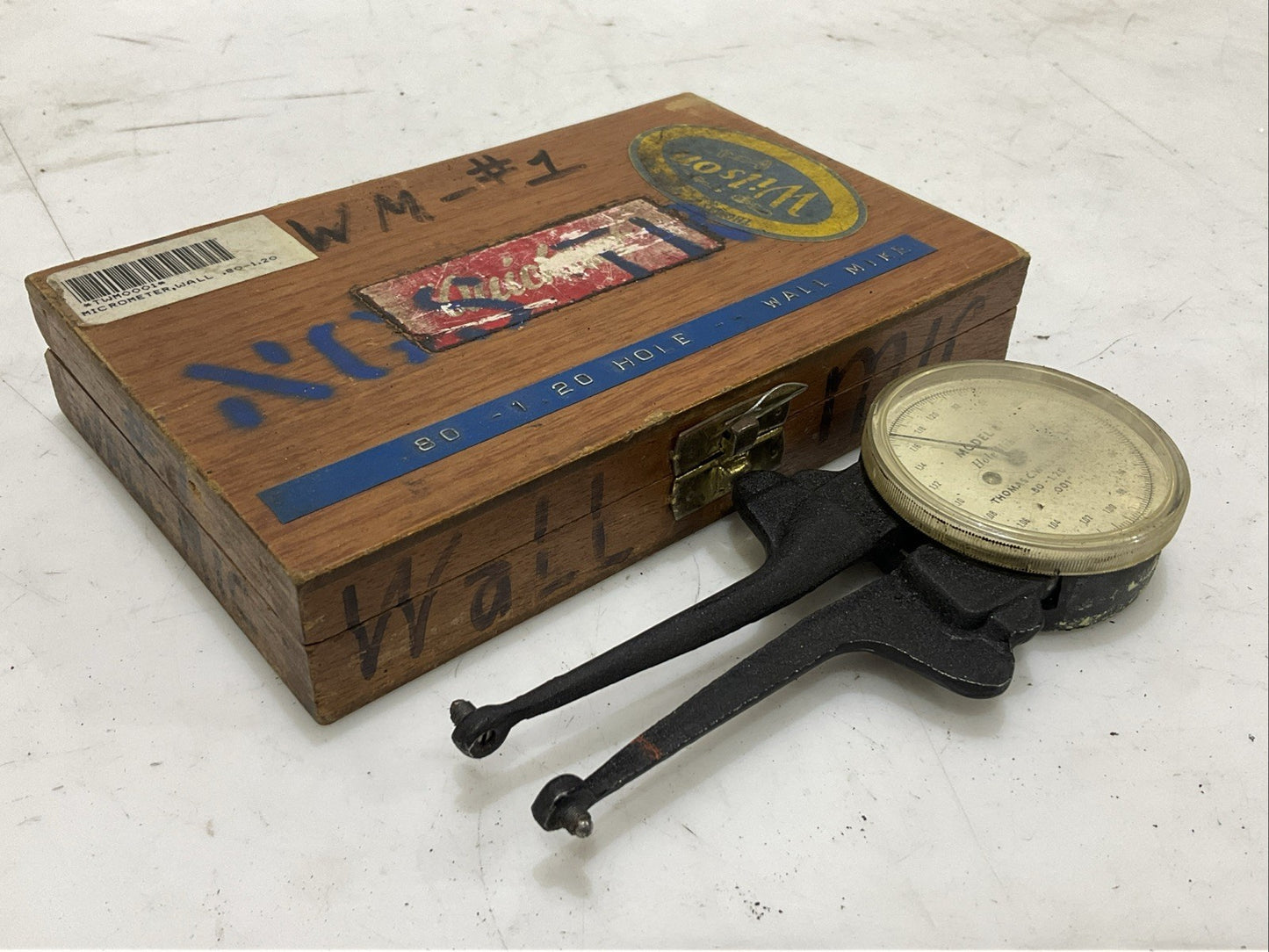 WILSON QUICKTEST TWM0001 WALL MICROMETER .80-1.20 T2M