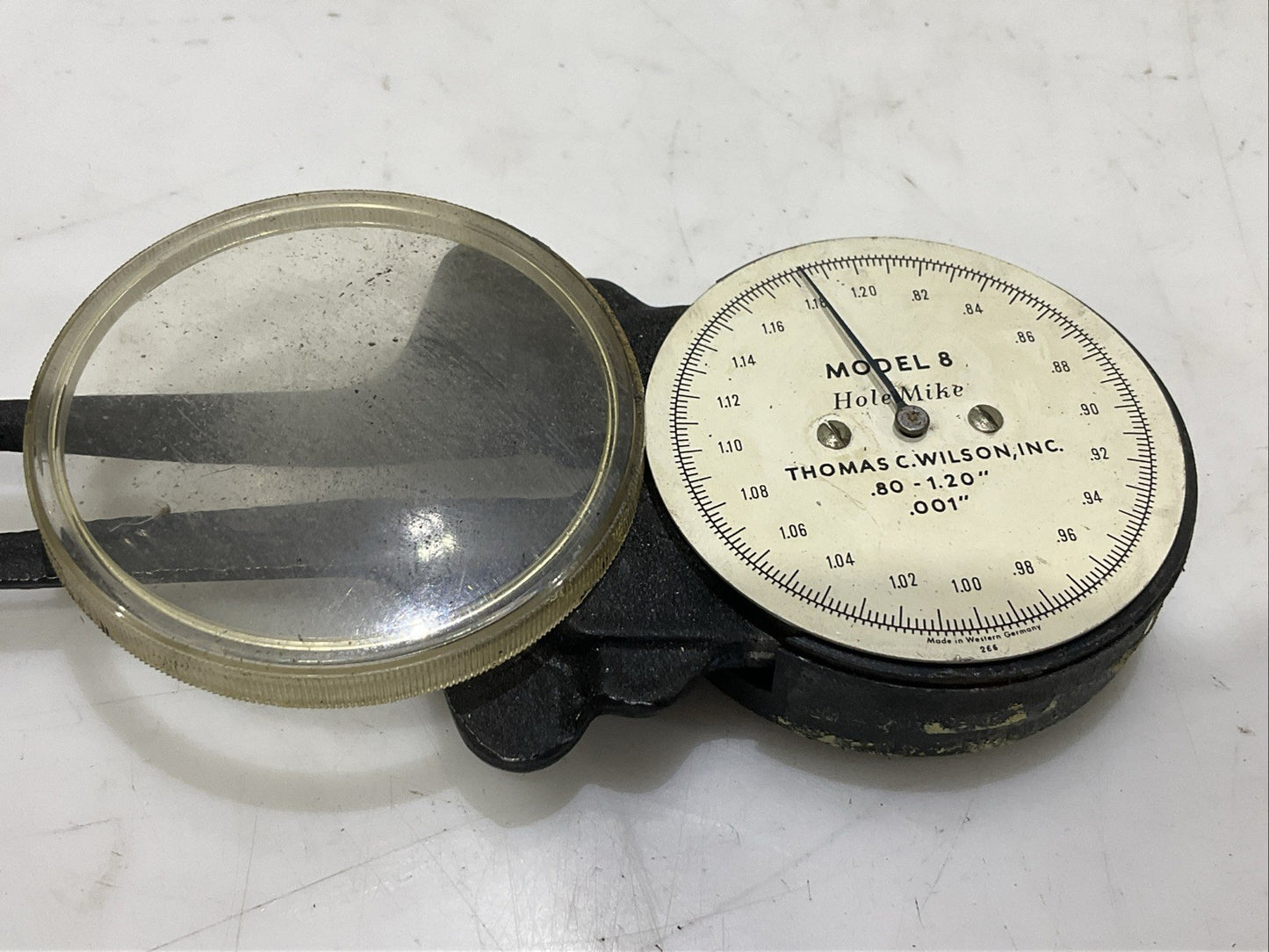 WILSON QUICKTEST TWM0001 WALL MICROMETER .80-1.20 T2M