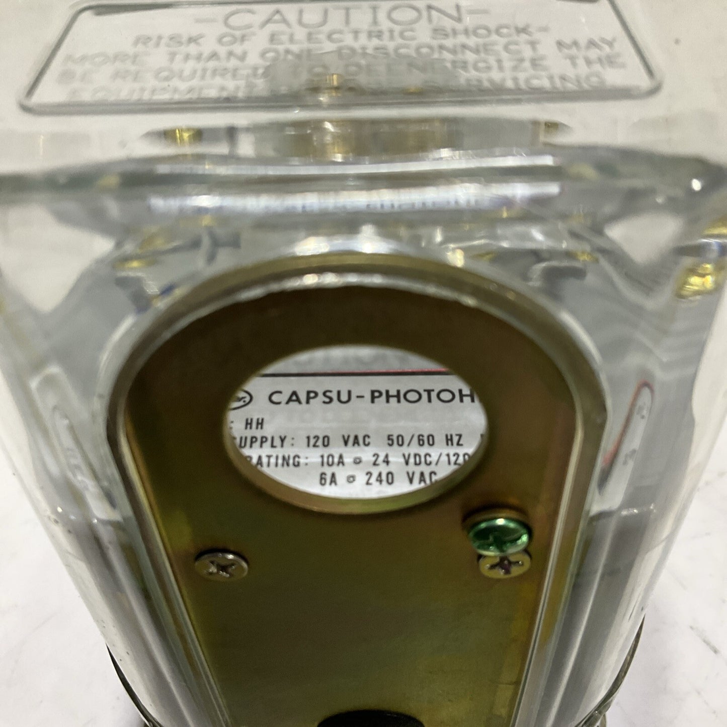 DWYER 43220 W03U CAPSU-PHOTOHELIC PRESSURE SWITCH/GAUGE 500 PSIG SERIES 43000 5W