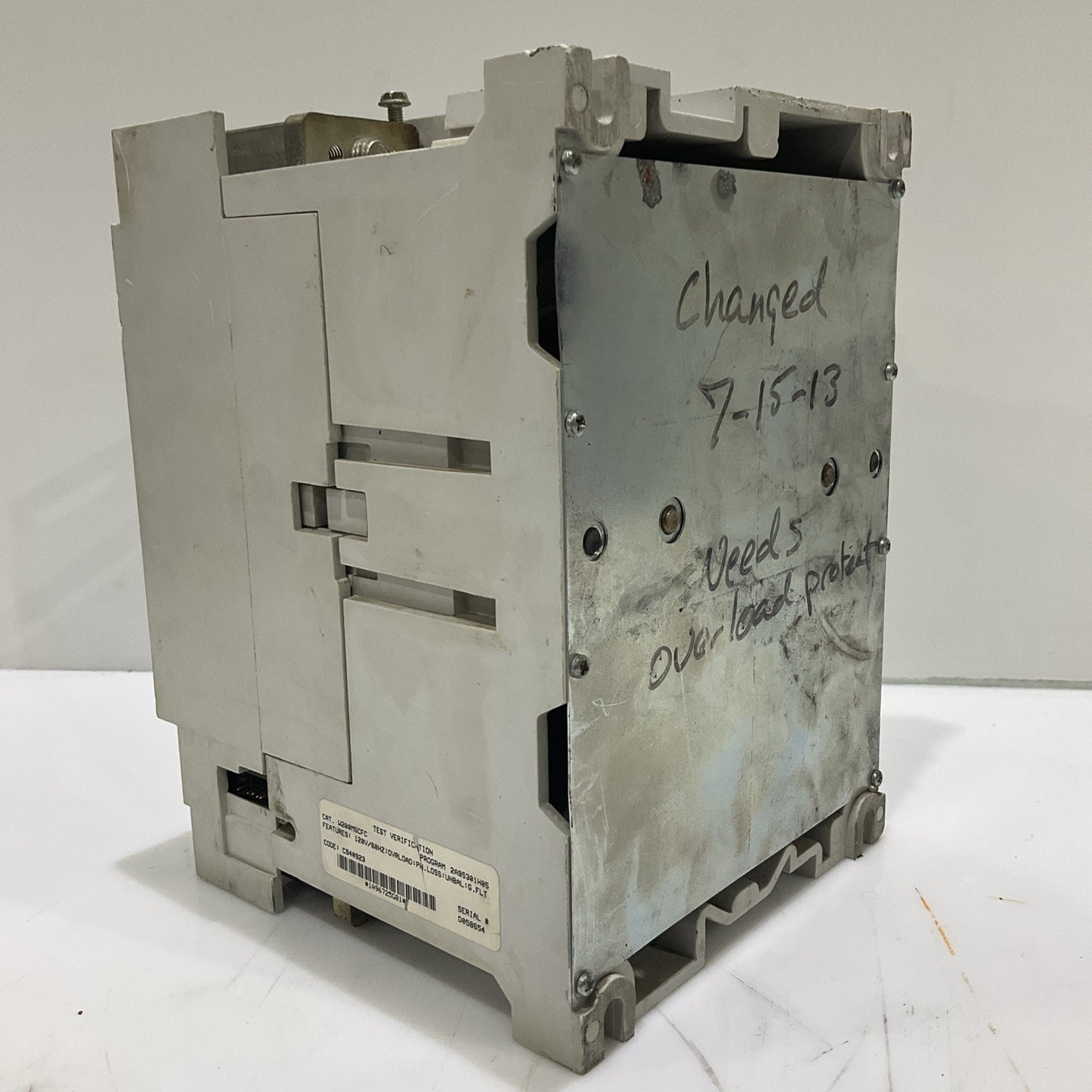WESTINGHOUSE W200MSCFC MOTOR STARTER 120V/60HZ CUTLER HAMMER
