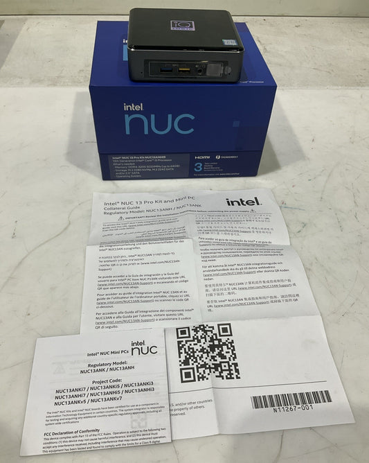 INTEL-NUC   NUC7I3BNK  PRO KIT AND MINI PC  CORE PROCESSOR  B9S