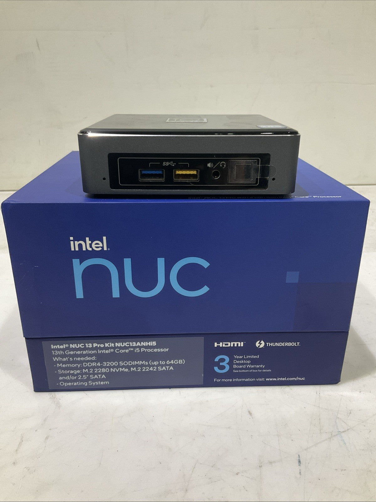 INTEL-NUC   NUC7I3BNK  PRO KIT AND MINI PC  CORE PROCESSOR  B9S