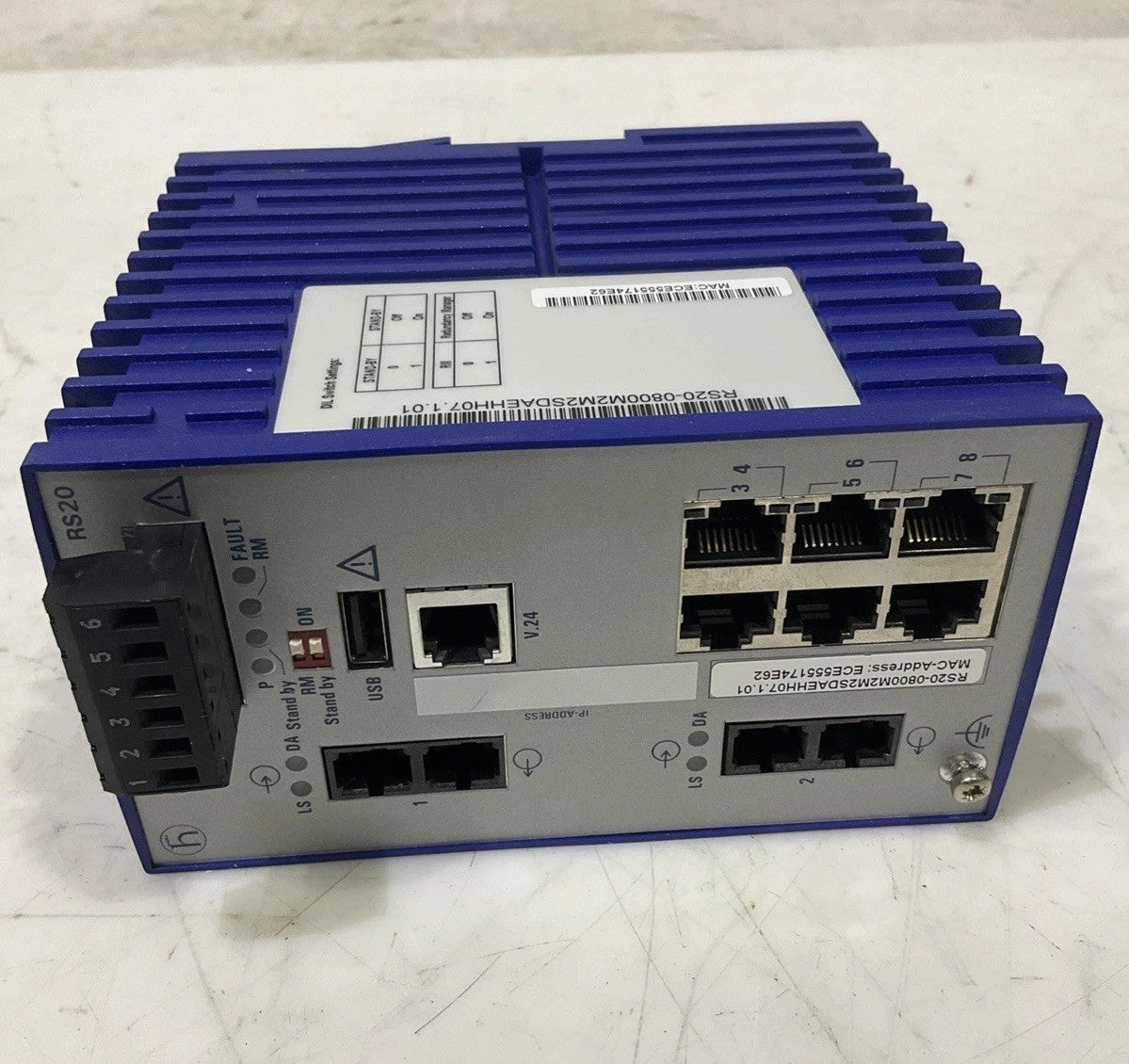 HIRSCHMANN   RS20  RAIL SWITCH   B9S