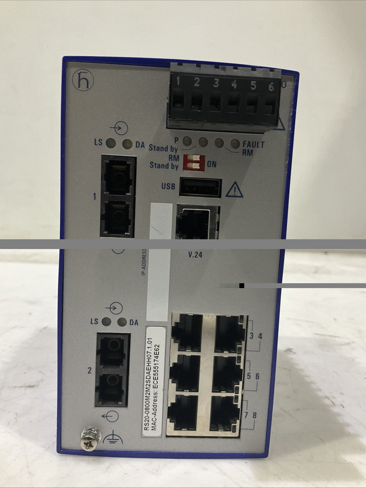 HIRSCHMANN   RS20  RAIL SWITCH   B9S