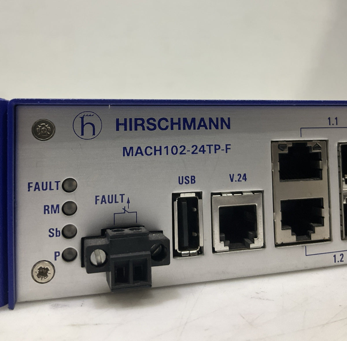 HIRSCHMANN  MACH102-24TP-F  WORKGROUP -SWITCH MODULE  50HZ/60HZ  B9S