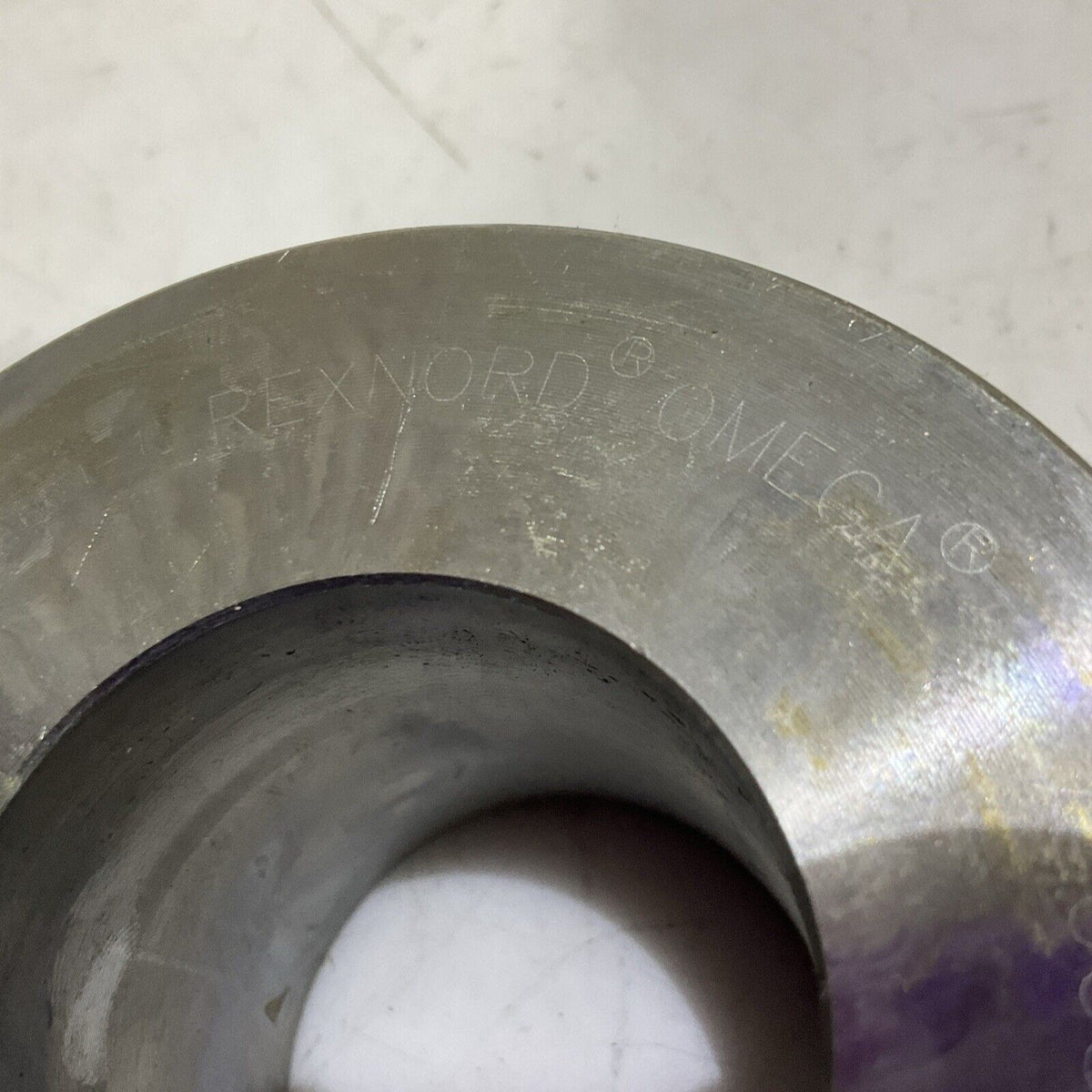 REXNORD OMEGA 7300360 10HSB HUB STOCK BORE STEEL 1-5/8” 3/8 X 3/16 LOT OF 5 G7T
