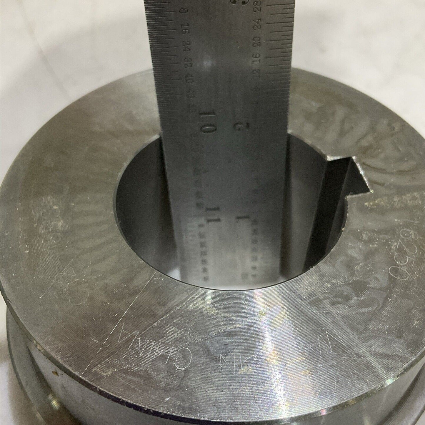 REXNORD OMEGA 7300360 10HSB HUB STOCK BORE STEEL 1-5/8” 3/8 X 3/16 LOT OF 5 G7T