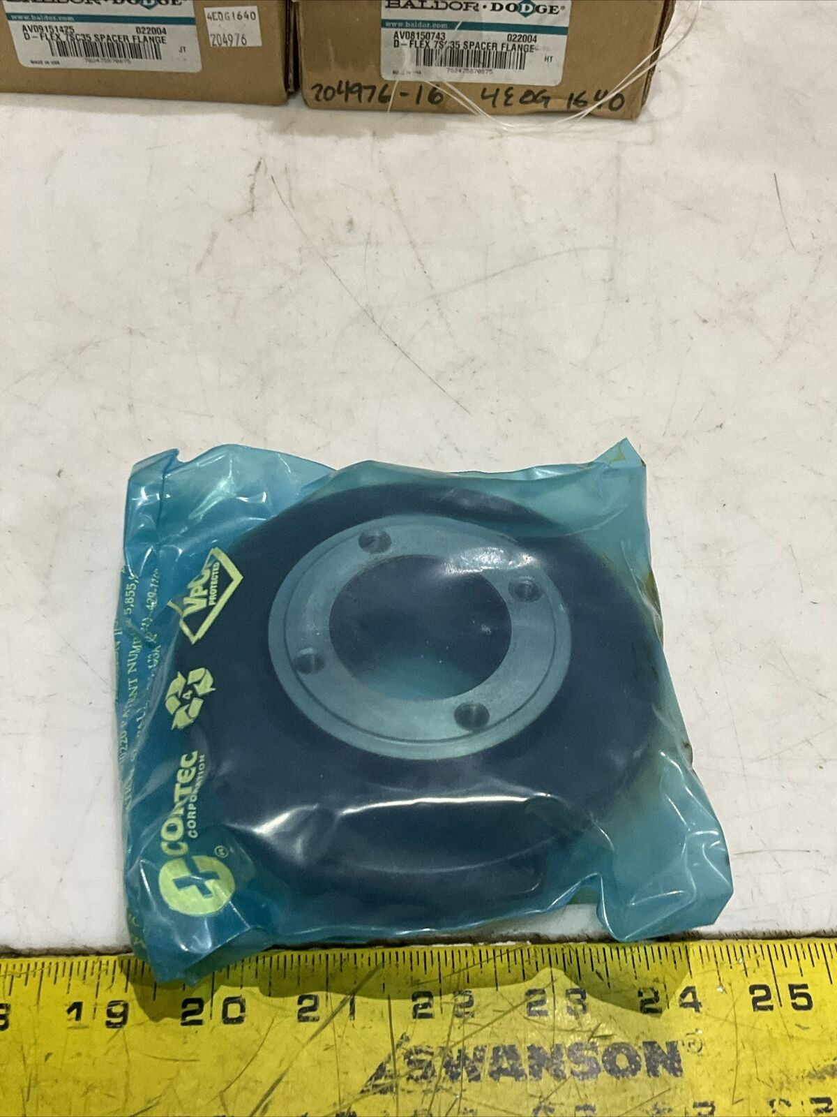 BALDOR DODGE 022004 7SC35 D-FLEX SPACER FLANGE LOT OF 5