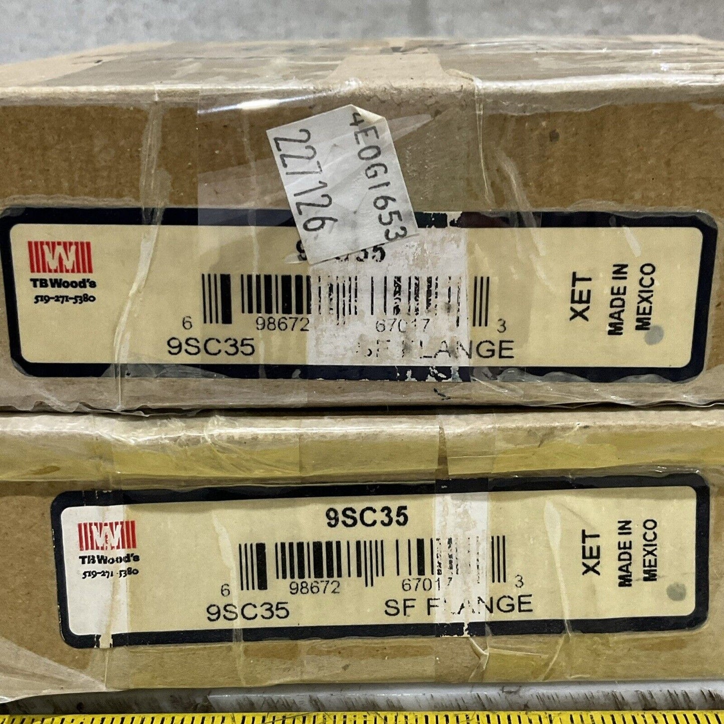 TB WOOD’S 9SC35 SF FLANGE LOT OF 2 G7T