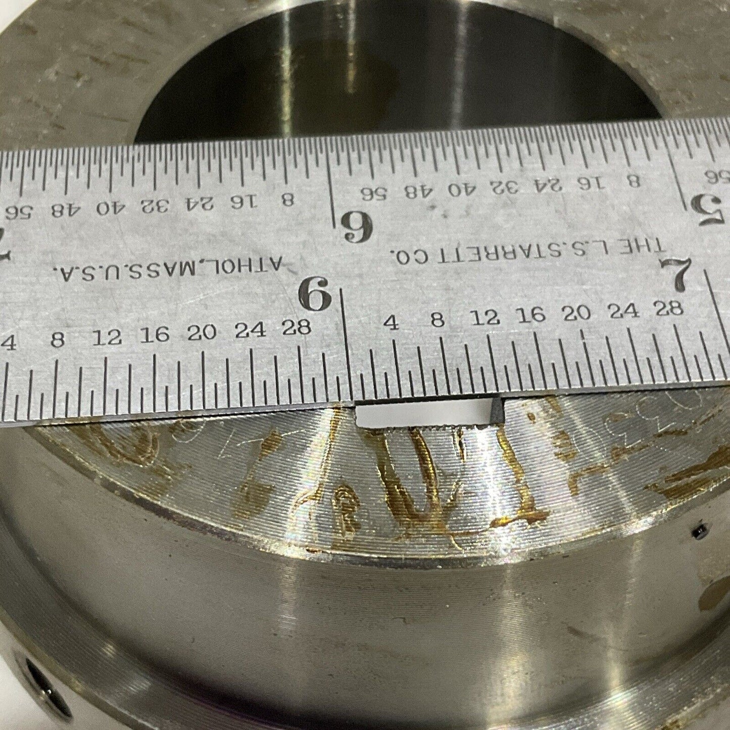 REXMORD OMEGA 7300330 5HSB 1-5/8” HUB STOCK BORE STEEL 3/8 X 3/16 KEYWAY