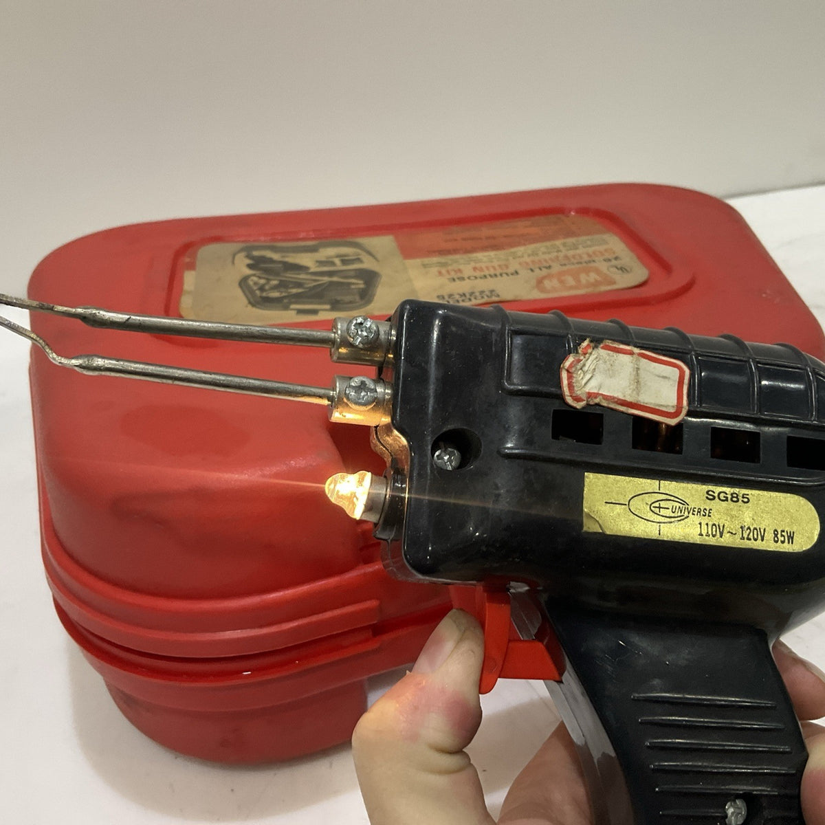 WEN 222K25 HOT ROD SOLDERING GUN WITH ATR VINTAGE T2M