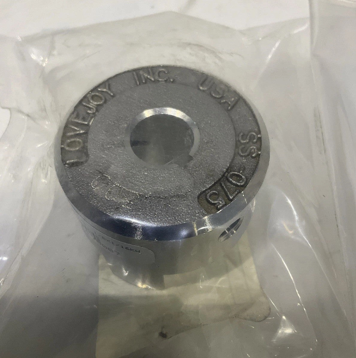 LOVEJOY   INC   SS-075  JAW COUPLING  HUB  1/2 IN   8X1-16KW  LOT OF 3
