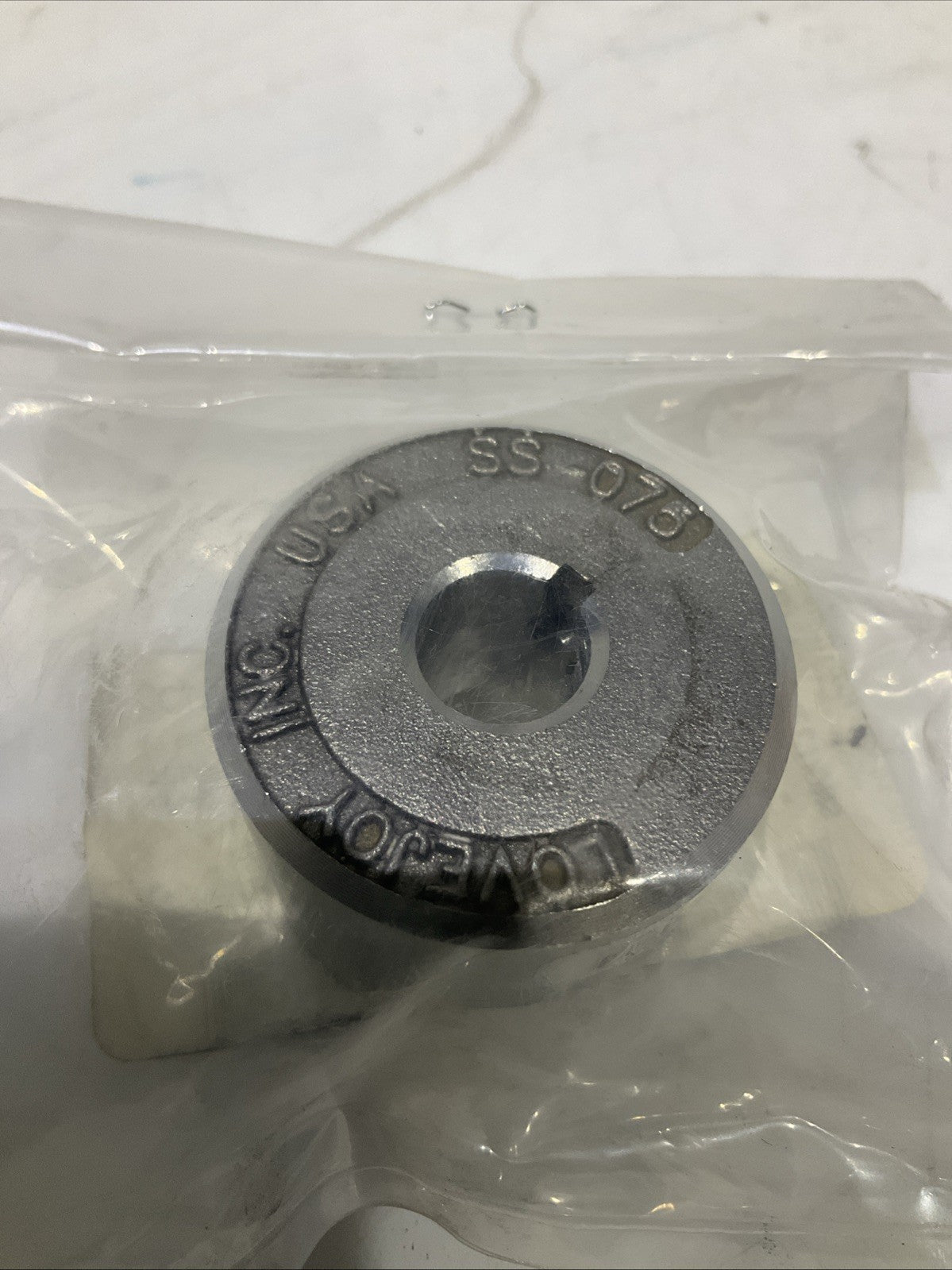 LOVEJOY   INC   SS-075  JAW COUPLING  HUB  1/2 IN   8X1-16KW  LOT OF 3