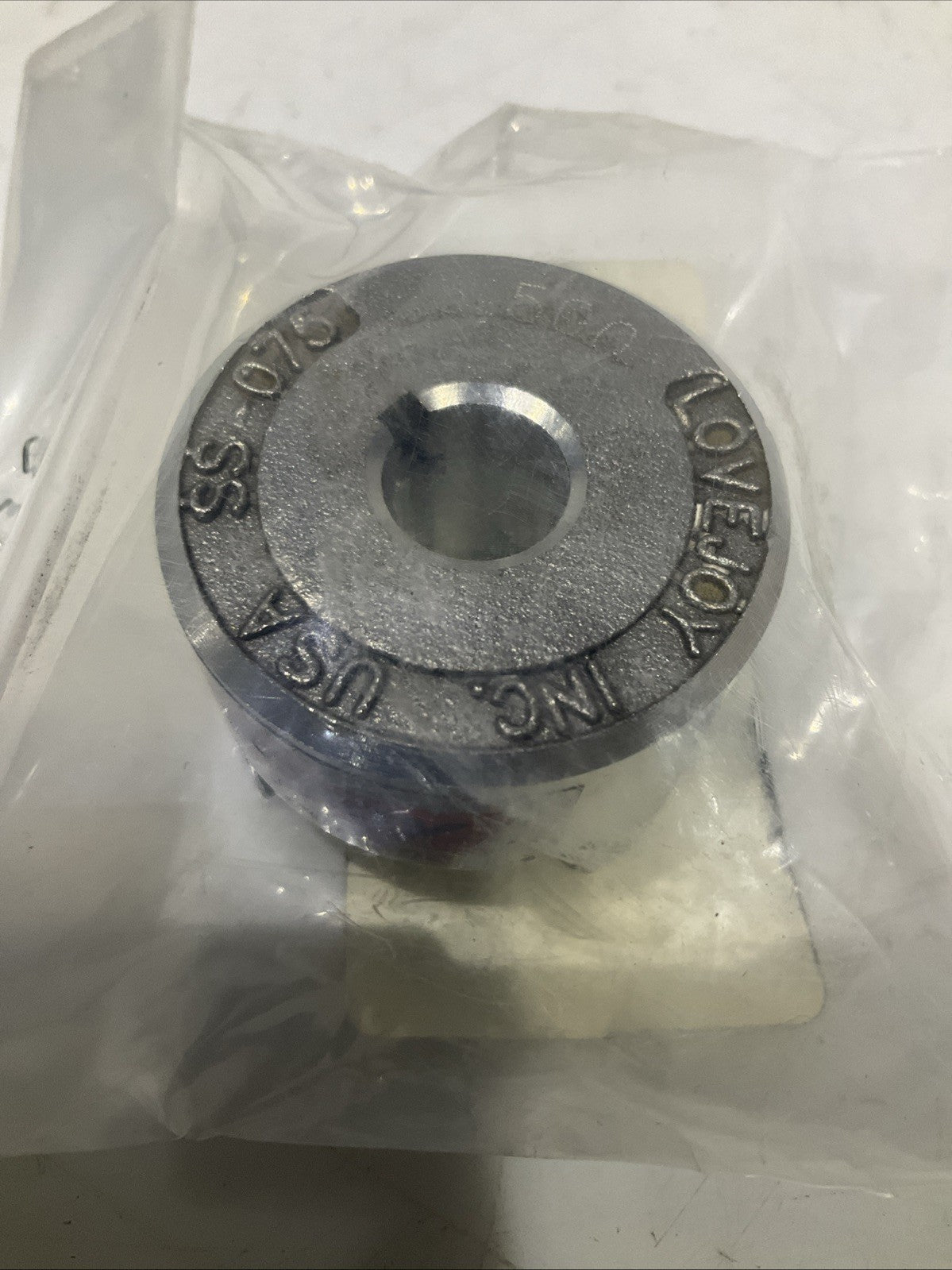 LOVEJOY   INC   SS-075  JAW COUPLING  HUB  1/2 IN   8X1-16KW  LOT OF 3