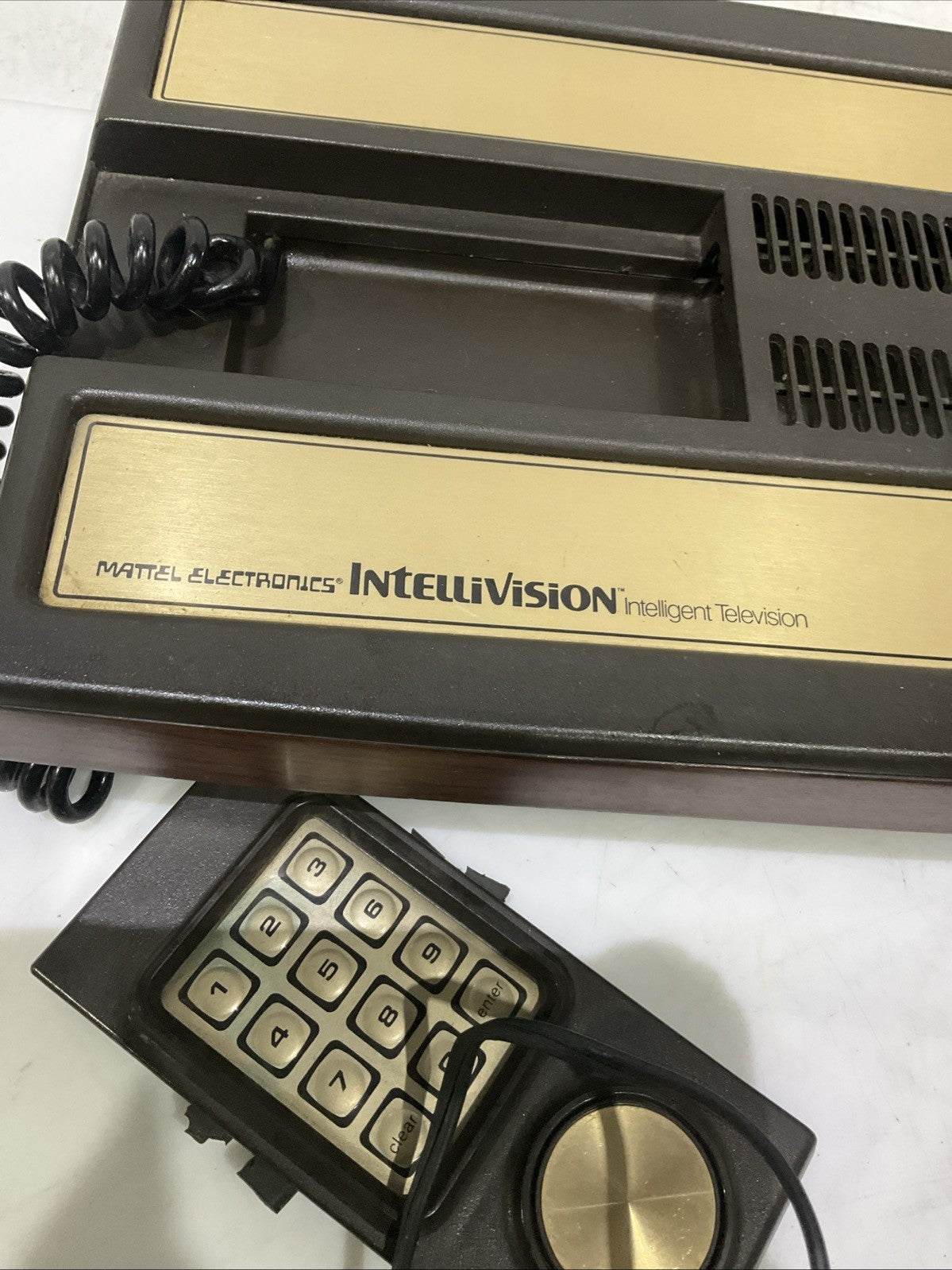 INTELLIVISION   2609  MATTEL  ELECTRONIC GAME  VIDEO  CONSOLA  WITH 12  GAMES