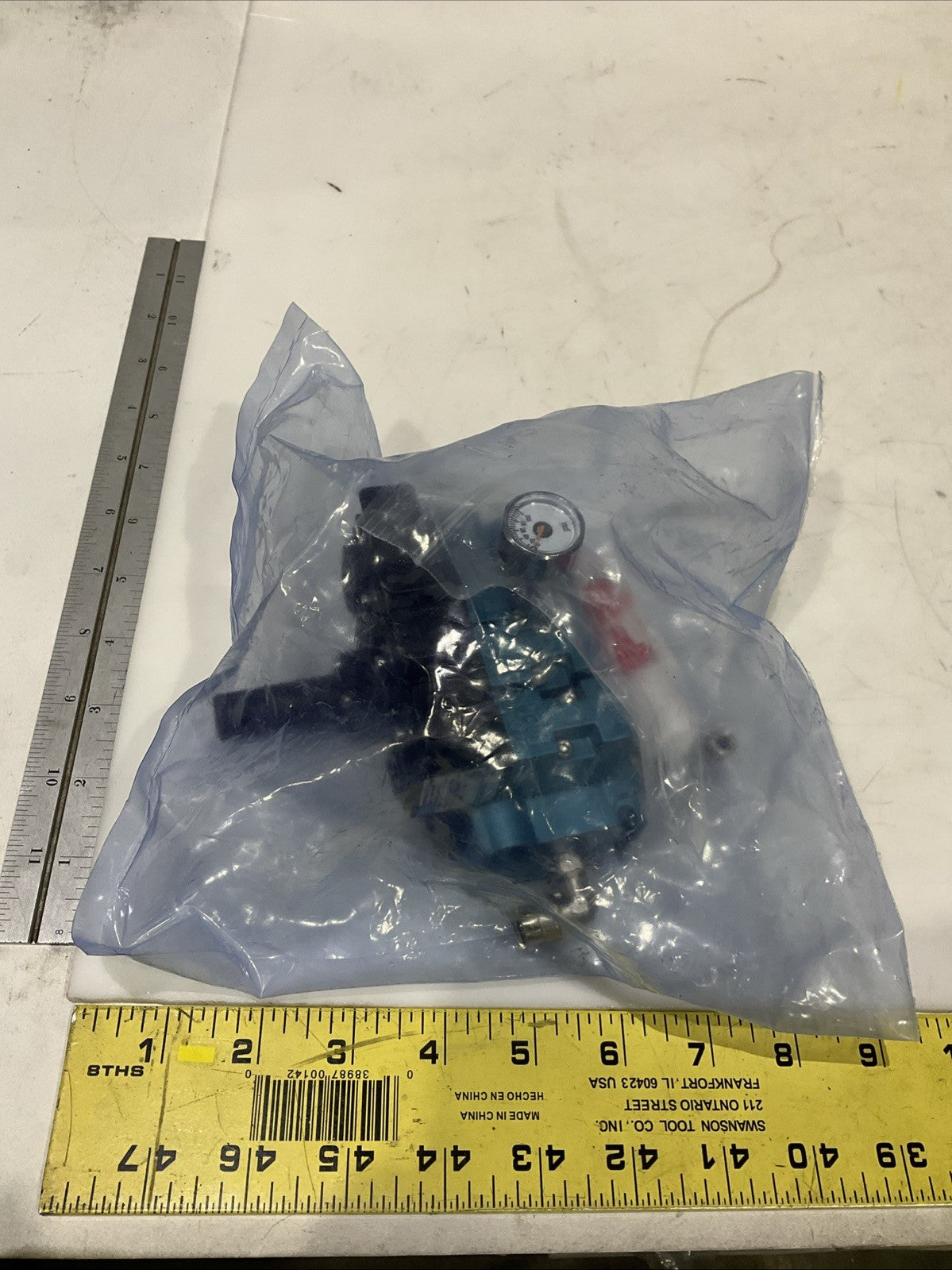 MAC  45A-LAC-DDAJ-1KG   4WAYS  2POSITION PNEUMATIC POPPET  SOLENOID  VALVE 24VDC