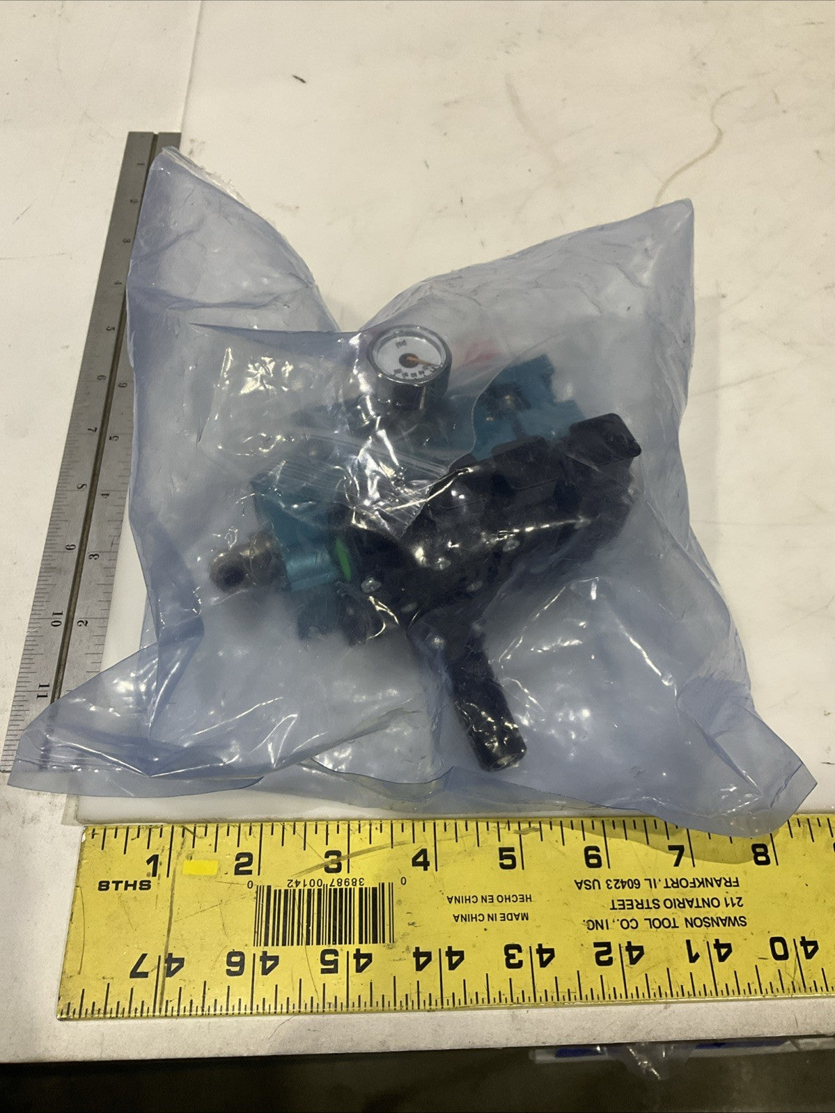 MAC  45A-LAC-DDAJ-1KG   4WAYS  2POSITION PNEUMATIC POPPET  SOLENOID  VALVE 24VDC