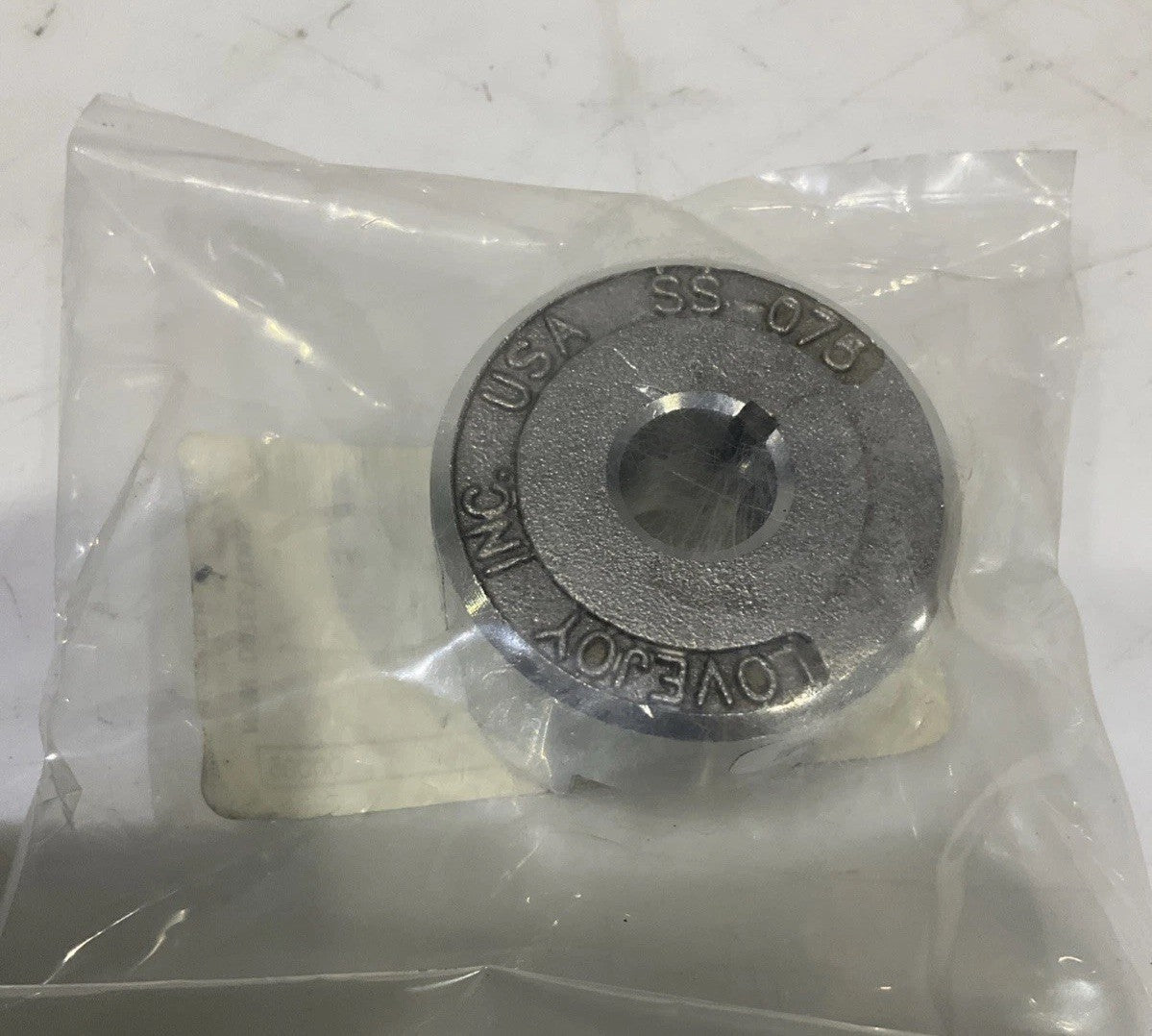 LOVEJOY   INC   SS-075  JAW COUPLING  HUB  1/2 IN   8X1-16KW  LOT OF 3