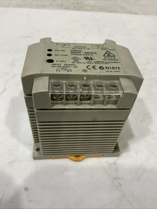 OMRON S82K-05024  POWER  SUPPLY  50/60HZ