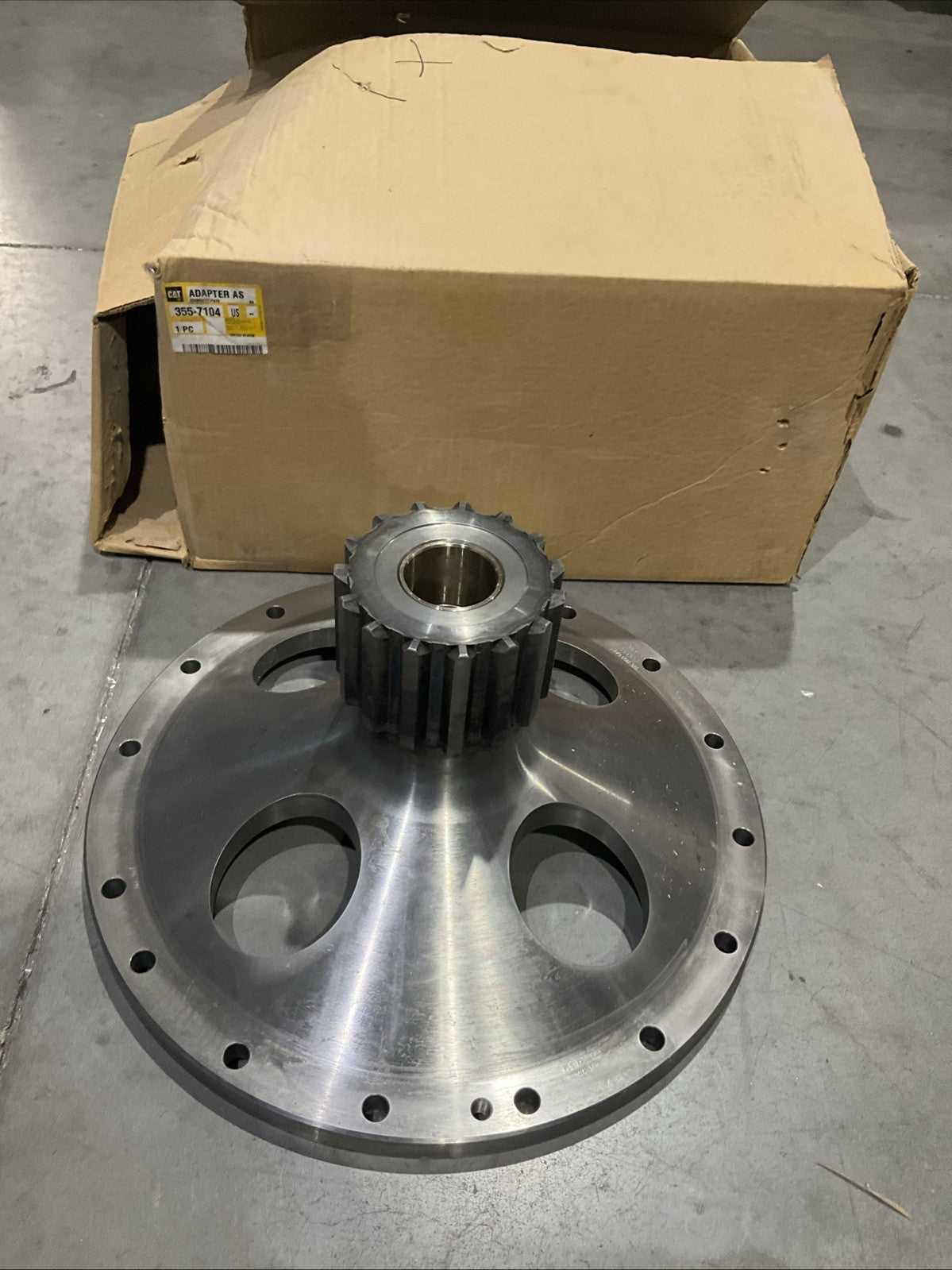 CAT- CATERPILLAR   355-7104  ADAPTER  ASSEMBLY  J5A7