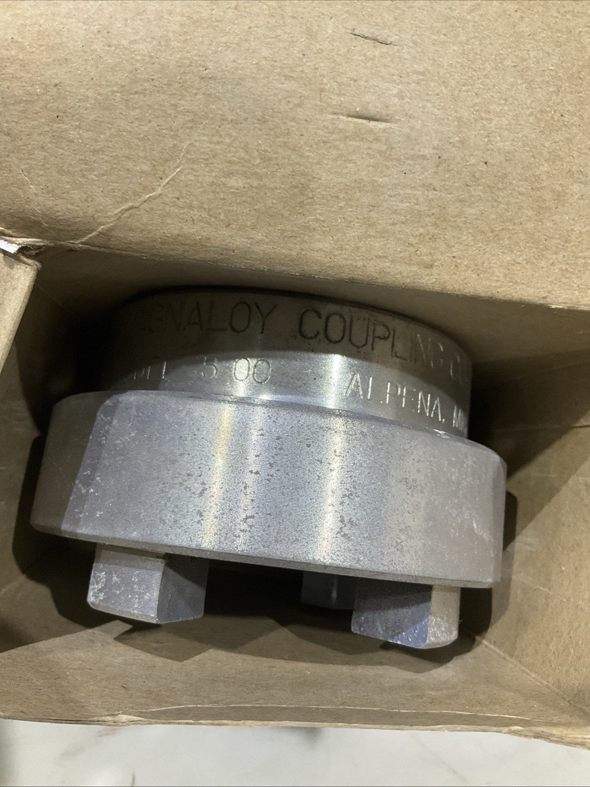 MAGNALOY COUPLING CO. M50010008 JAW COUPLING HUB MODEL 500 1 X 1/4 RM6