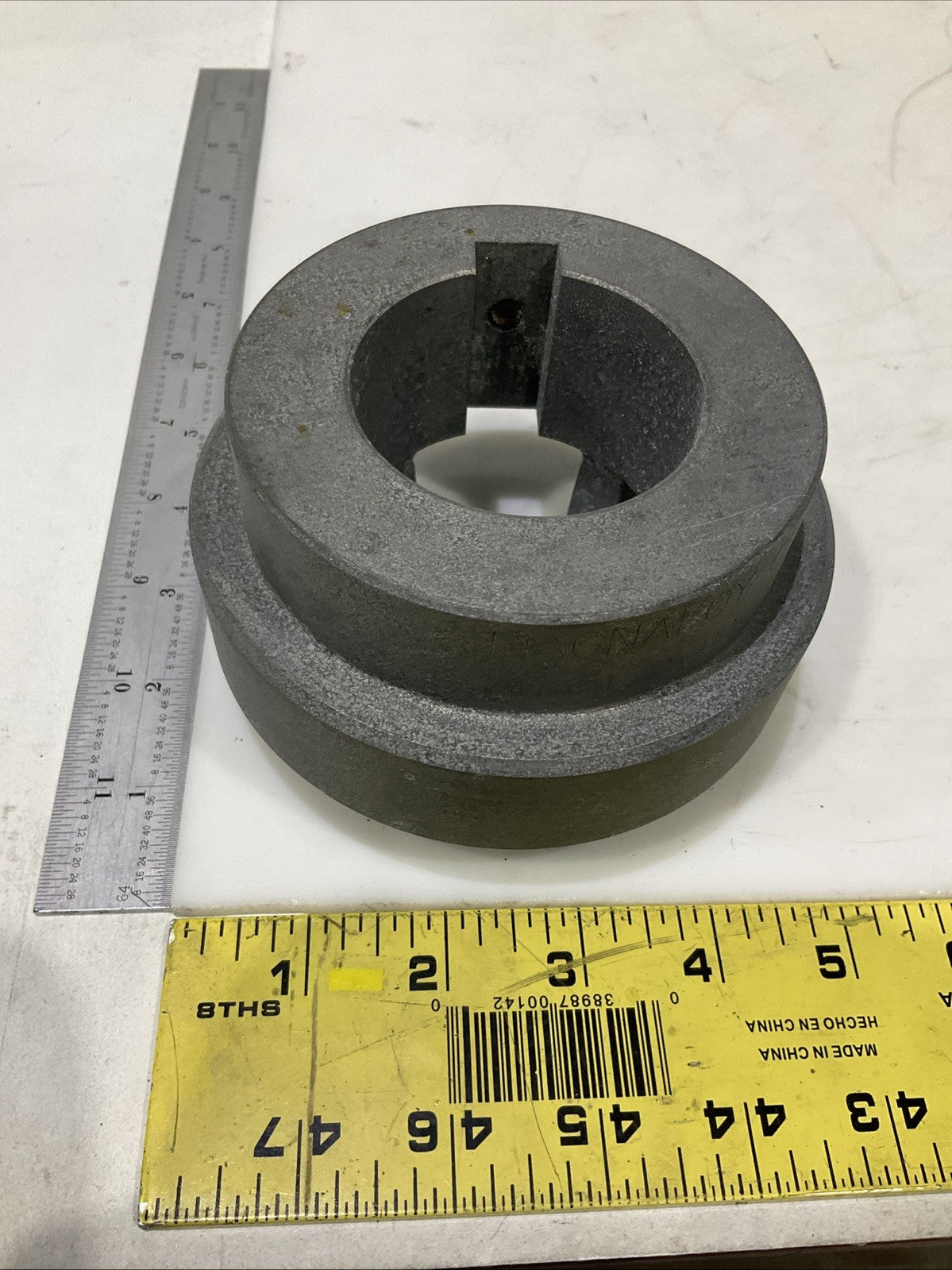 MAGNALOY COUPLING CO. M50010008 JAW COUPLING HUB MODEL 500 1 X 1/4 RM6