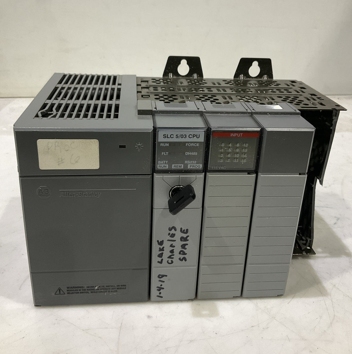 ALLEN-BRADLEY 1746-P2 SLC-500 SLC-5/03 POWER  SUPPLY  SERIES-C  B9S